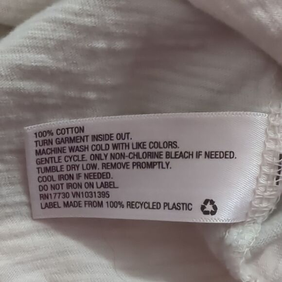 Universal Thread Striped Cropped Short Sleeve Shirt - Picture 6 of 6